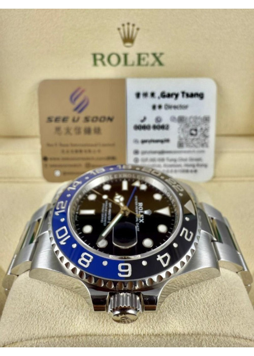 二手 ▶️ Rolex 勞力士 GMT-MASTER II ◀️ 126710BLNR 2022年錶 (40mm) 
